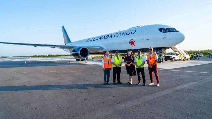 Llega el primer vuelo de carga al centro de servicios logísticos Air Cargo Hub Punta Cana
