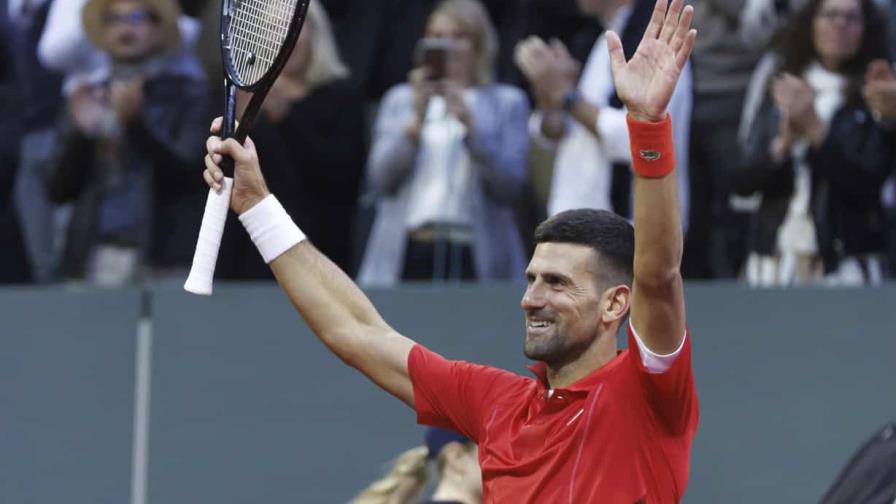 Novak Djokovic celebra su cumpleaños 37 con victoria ante Hanfmann en Ginebra
