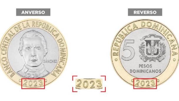 El Banco Central emitirá moneda de RD$5 año 2023