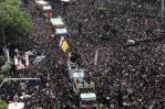 Una multitud en Teherán para el funeral del presidente Raisi Una multitud en Teherán para el funeral del presidente Raisi