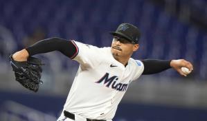 Jesús Luzardo lanza 8 innings en blanco por Marlins, que superan 1-0 a Cerveceros