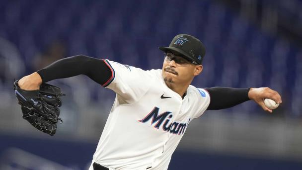 Jesús Luzardo lanza 8 innings en blanco por Marlins, que superan 1-0 a Cerveceros