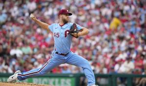 Filis barren serie ante Rangers con triunfo gracias a sólida salida de Wheeler