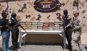 Decomisan 384 libras de marihuana en Elías Piña