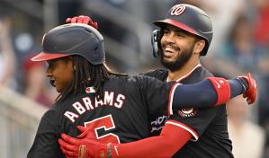 Luis García Jr. pega jonrón y remolca tres en triunfo de Washington sobre Seattle