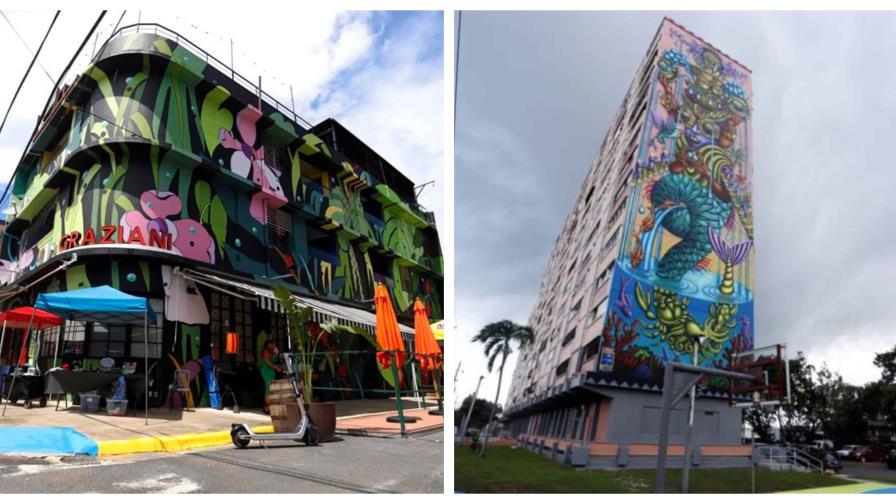 Artistas urbanos afilan su ingenio en las paredes de Santurce es ley en Puerto Rico