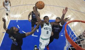 Anthony Edwards no encuentra su lugar con los Timberwolves en las finales de la Conferencia Oeste
