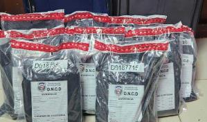 Detienen mujer que llegó de Boston con 22 paquetes de un vegetal que se cree es marihuana