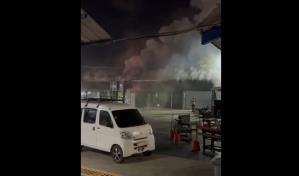 Hombre muere atrapado por el fuego en el baño de la discoteca Lovera VIP