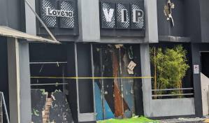 Hombre que murió en fuego en discoteca Lovera VIP tenía una paletera en el lugar