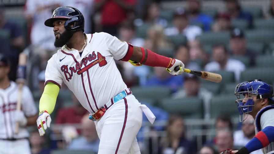 VIDEO | Marcell Ozuna pega el 17, pero con jonrón de Andujar, Oakland supera Bravos