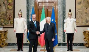 Abinader se reúne con el presidente de Italia; le pide apoyar fuerza multinacional para Haití