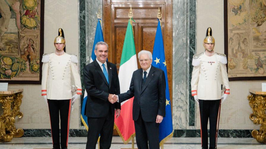 Abinader se reúne con el presidente de Italia; le pide apoyar fuerza multinacional para Haití