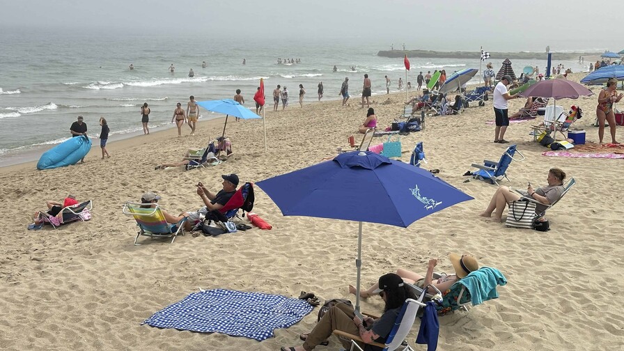 Emiten advertencia por bacterias fecales en varias playas de Nueva Jersey Emiten advertencia por bacterias fecales en varias playas de Nueva Jersey