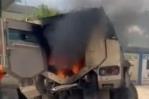 Bandidos prenden fuego a vehículo blindado de la Policía de Haití Bandidos prenden fuego a vehículo blindado de la Policía de Haití
