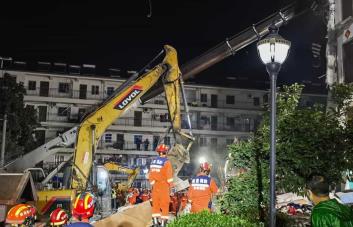 Cuatro muertos en el este de China tras derrumbe de un edificio residencial