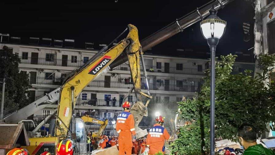 Cuatro muertos en el este de China tras derrumbe de un edificio residencial