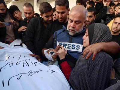 Periodistas palestinos: denuncia por crímenes de guerra