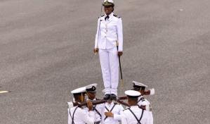 La Academia Naval César De Windt Lavandier celebra su 149 aniversario ante la mirada estadounidense
