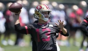 Purdy confía en mantenerse saludable en su preparación para próxima campaña con 49ers