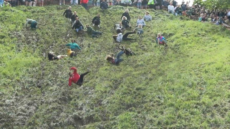 La increíble carrera que tiene un enorme queso como premio