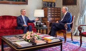 Abinader viaja a Portugal y se reúne con su homólogo, Marcelo Rebelo de Sousa