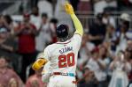 Ozuna llega a 16 jonrones y da triunfo a Bravos sobre Nacionales Ozuna llega a 16 jonrones y da triunfo a Bravos sobre Nacionales