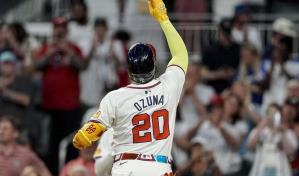 Ozuna llega a 16 jonrones y da triunfo a Bravos sobre Nacionales
