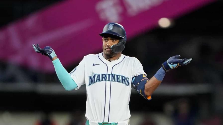 Julio Rodríguez y Rojas encienden remontada de Marineros ante Astros Julio Rodríguez y Rojas encienden remontada de Marineros ante Astros