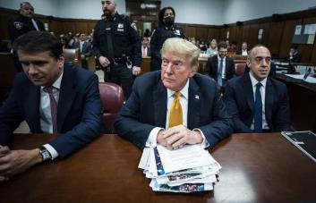 Donald Trump es declarado culpable de los 34 cargos en su contra