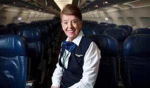 Muere a los 88 años Bette Nash, la azafata con el récord mundial Guinness