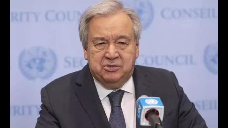 Guterres espera propuesta anunciada por Biden lleve a un acuerdo entre Israel y Hamás