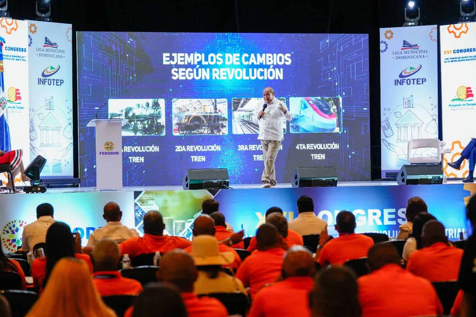 Rafael Santos durante su intervención.