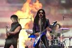 Así fue la actuación de Lenny Kravitz en la final de Champions League