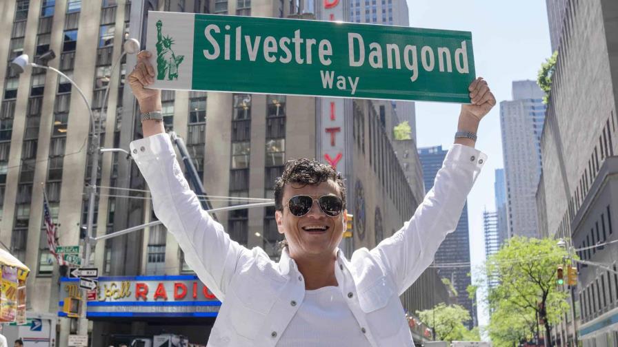 Cantante colombiano Silvestre Dangond ya tiene una calle con su nombre en Nueva York