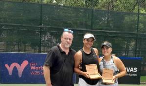 Ana Zamburek gana su primer título de tenis y lo hace en propia casa
