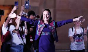 Claudia Sheinbaum rompe el techo de cristal en México tras una elección sin sorpresas