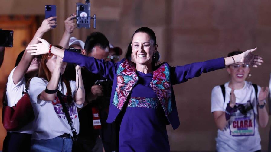 Claudia Sheinbaum rompe el techo de cristal en México tras una elección sin sorpresas