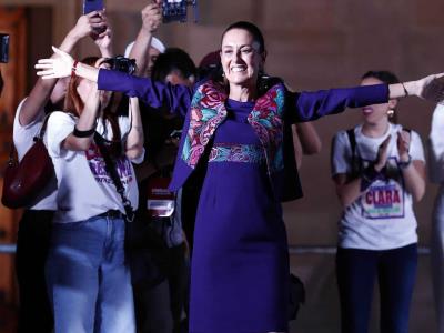 Claudia Sheinbaum será primera mujer presidenta de México