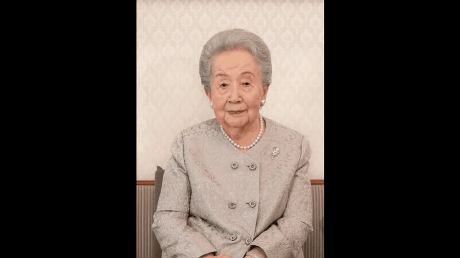 La princesa Yuriko, el miembro más anciano de la familia imperial nipona, cumple 101 años