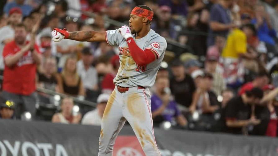 Rojos superan 13-3 a Rockies con aportación de Benson, Candelario y Stephenson