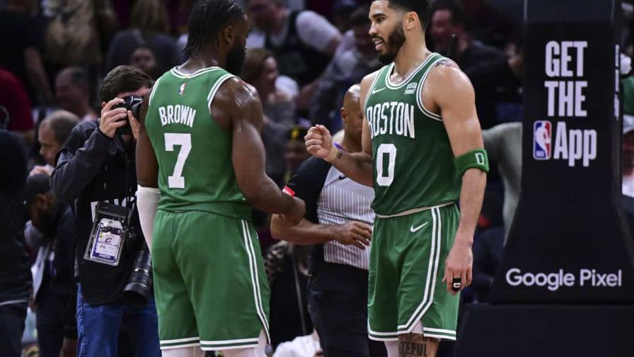 Jayson Tatum y Jaylen Brown vuelven a ser dúo dinámico de Celtics en unas Finales