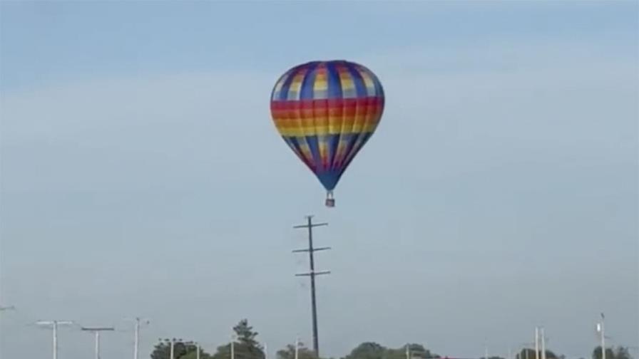 Globo aerostático choca contra cables eléctricos en Indiana, hiriendo a tres personas