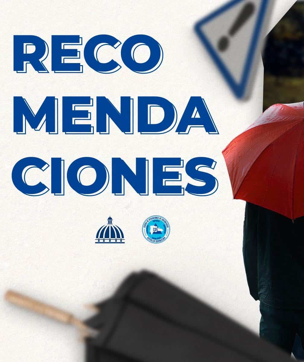 Recomendaciones ante las lluvias.