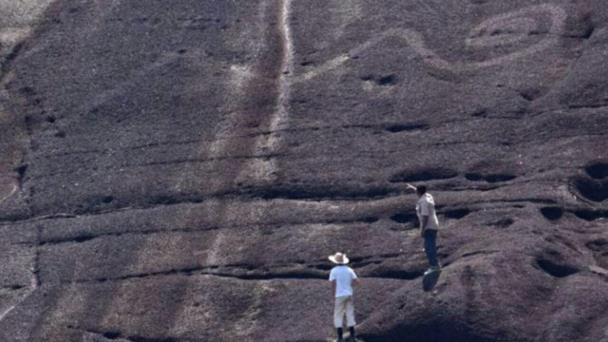 Descubren en el Orinoco grabados rupestres gigantes de miles de años