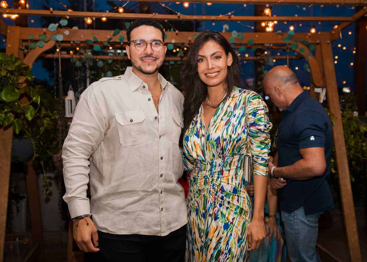 Jose´ Cristian Lagares y Luz Mariel Quezada.