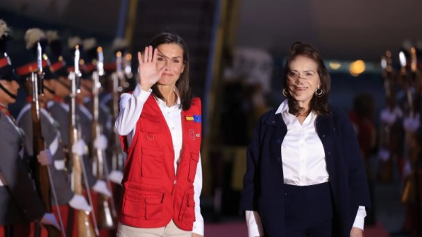 La reina Letizia llega a Guatemala en viaje de cooperación