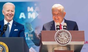 L&oacute;pez Obrador reafirma colaboraci&oacute;n estrat&eacute;gica entre M&eacute;xico y EE.UU. en llamada con Biden