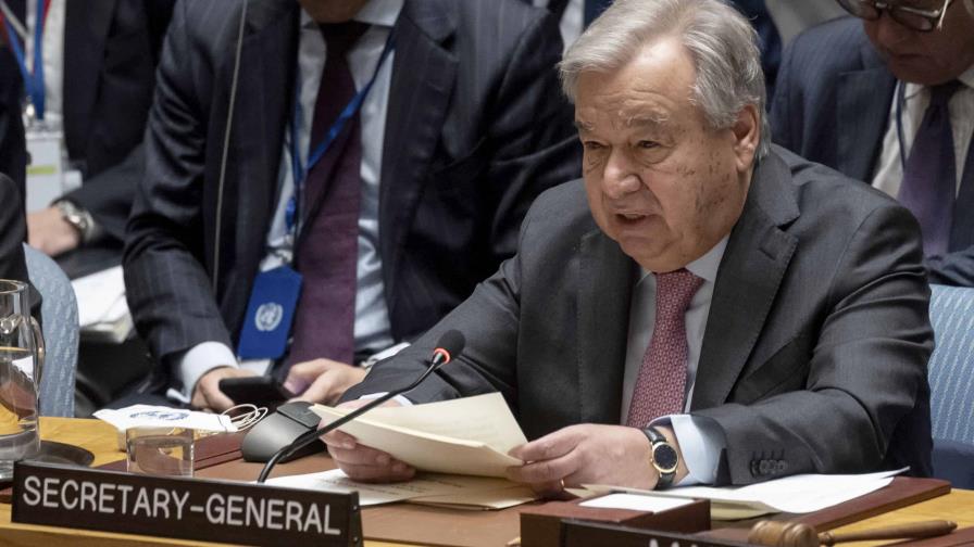 Guterres insta a salvar al Pacífico para salvar al mundo de la crisis climática