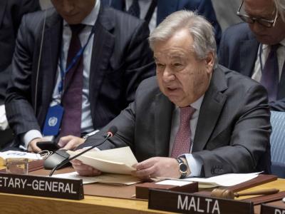 Guterres pide transparencia en resultados electorales de Venezuela